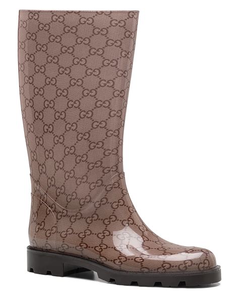 tall gucci rain boots